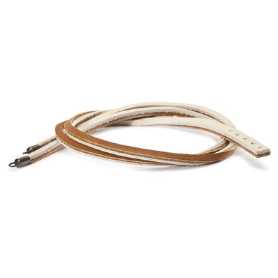 Leather Bracelet Brown/Beige