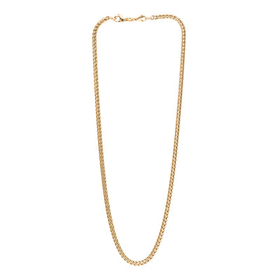 Gold 14 k Necklace with Basic Lock 